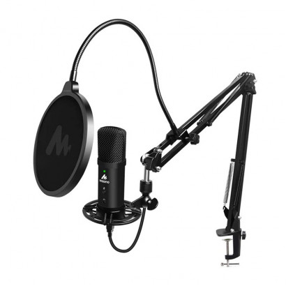 Maono AU-PM401 USB Microphone هدفون