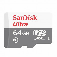 SanDisk Ultra microSDXC 64GB UHS-I Card with Adapter قیمت خرید و فروش کارت حافظه سن دیسک