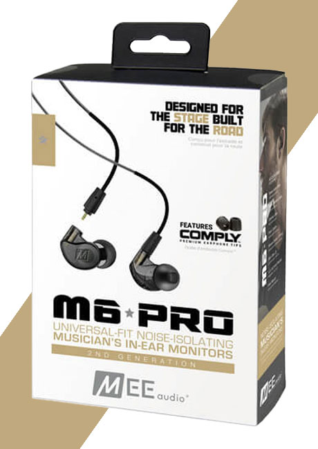 MEE Audio M6 PRO 2nd gen ایرفون مانیتورینگ میکروفون دار پشت بسته می ادیو 
