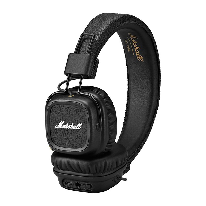 هدفون دارای میکروفن | هدفون بلوتوث | هدفون بی سیم مارشال Marshall Major II  Bluetooth Black