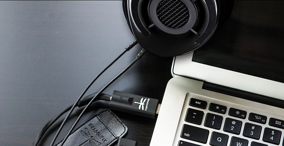 Audioquest DragonFly Black امپ و دک تقویت کیفیت صدا آدیوکویست دراگون فلای