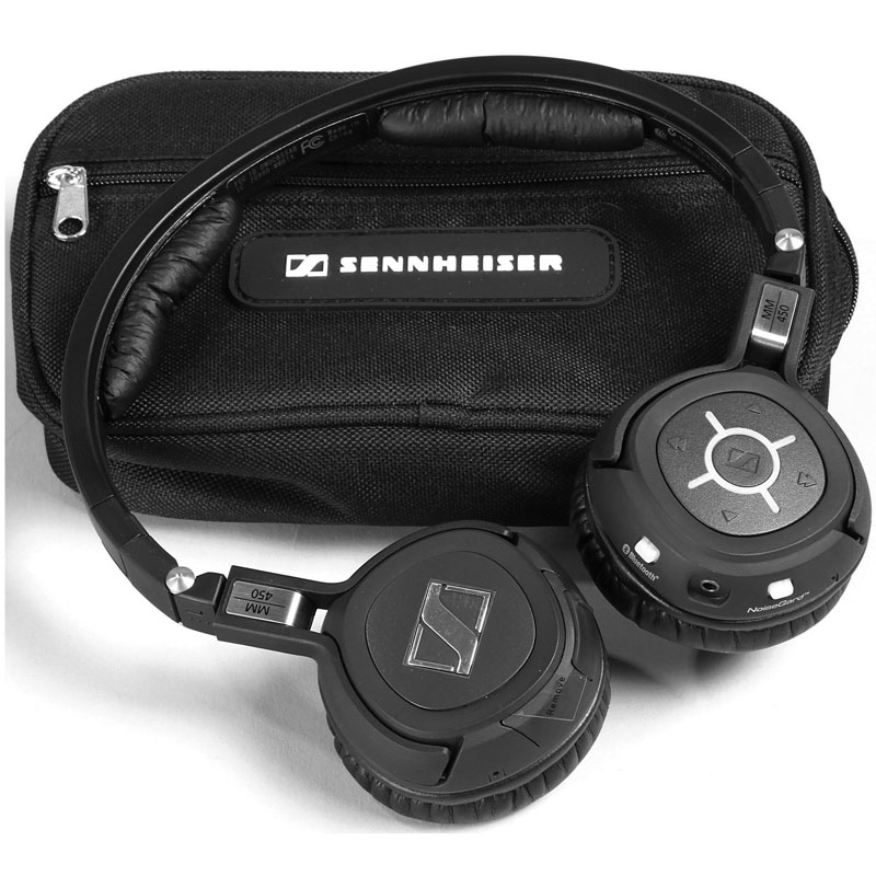 هدفون تاشو | هدفون بلوتوث | هدفون بی سیم سنهایزر Sennheiser MM 450-X TRAVEL